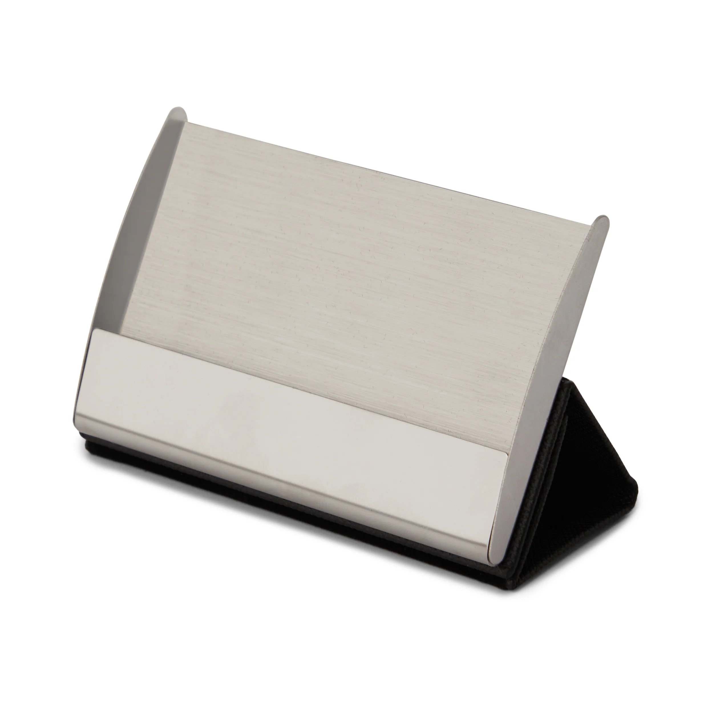 Sheaffer Gift Set ft. Brushed Chrome 100 Ballpoint Pen with Chrome Trims and Business Card Holder - Image 6