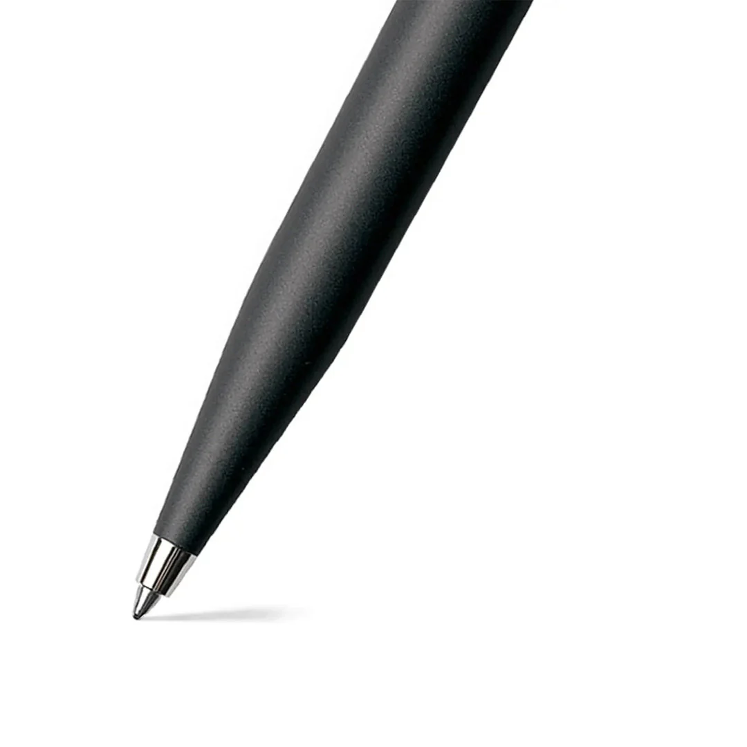 Sheaffer Gift Set ft. Matte Black VFM Ballpoint Pen with Chrome Trims and Small Notebook - Image 5
