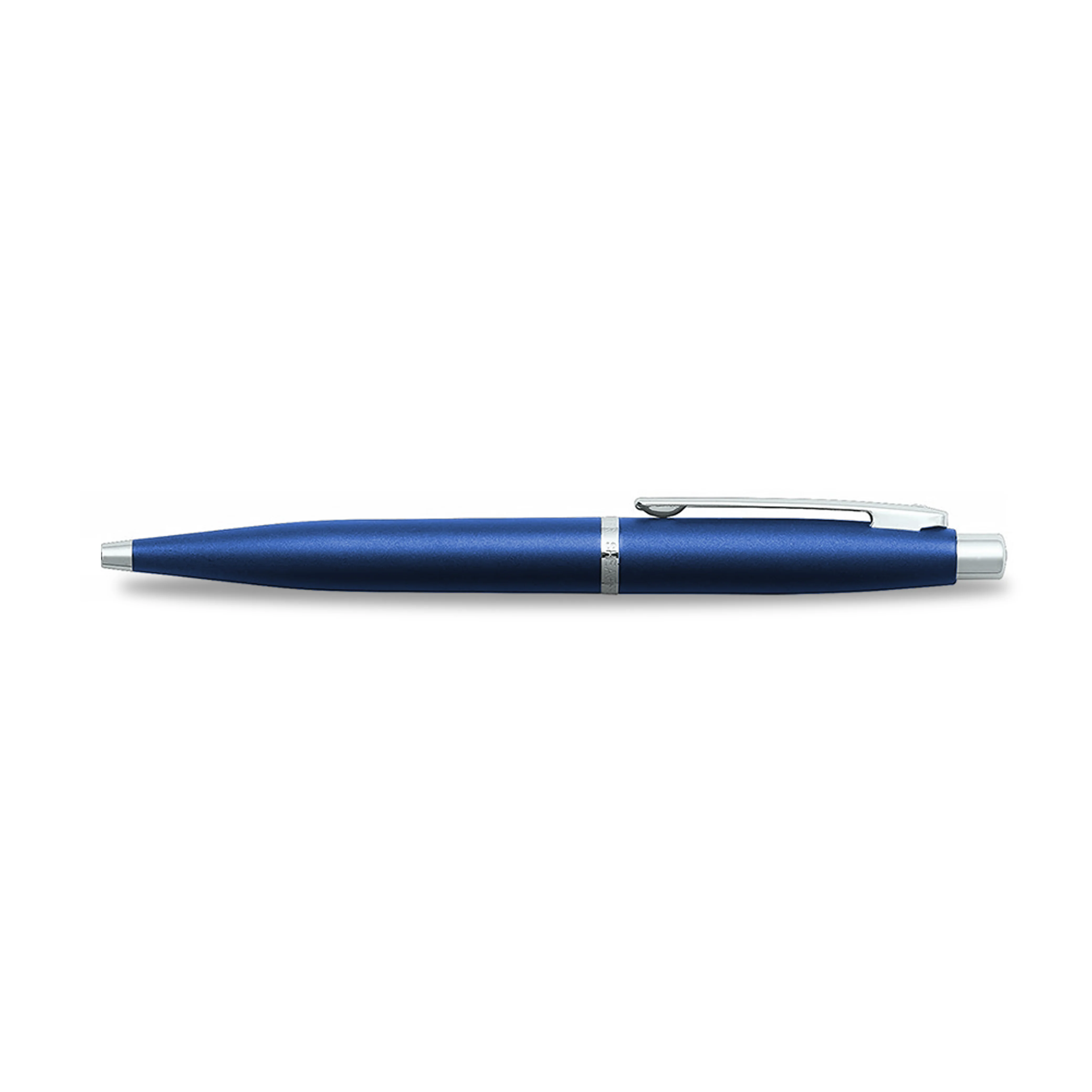 Sheaffer Gift Set ft. Neon Blue VFM Ballpoint Pen with Chrome Trims and Small Notebook - Image 3