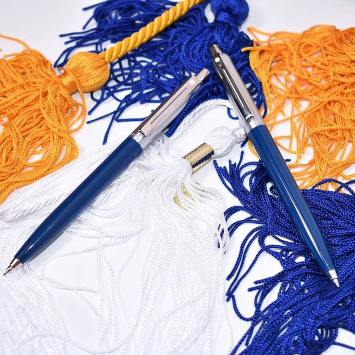 Sheaffer® Sentinel Blue and Chrome Ballpoint Pen With Chrome Trims - Image 7